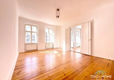leerstehende Altbauwohnung in Berlin-Tempelhof